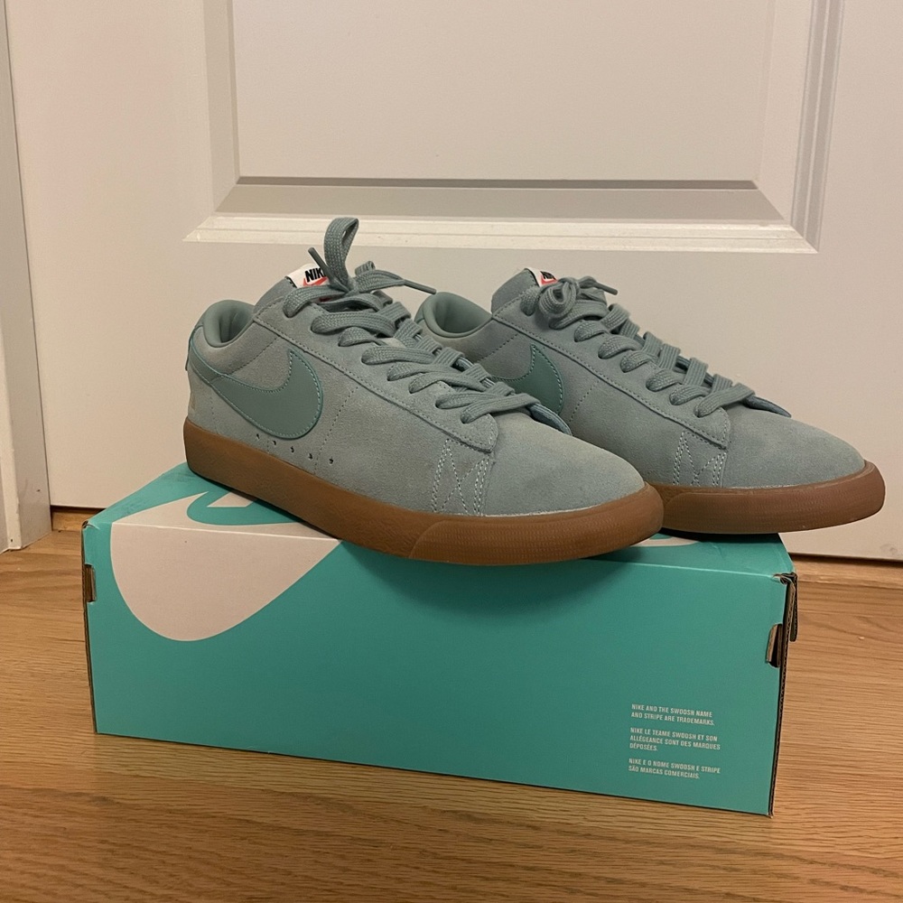 Supreme X Nike SB Blazer Low GT QS Cannon - 10.5